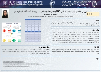 Investigating the relationship between the MBTI personality test and the reduction of cognitive errors among Madaen hospital laboratory personnel