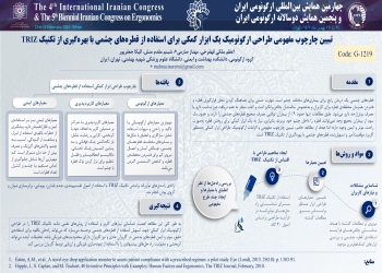 Explaining the conceptual framework of ergonomic design of a helping tool for using eye drops, utilizing the TRIZ technique